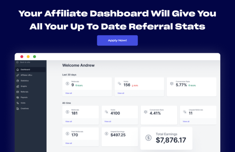 Affiliate Program Banner